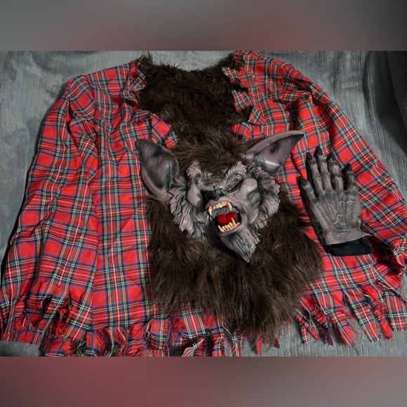 Mens werewolf costume one size fits most. - Picture 1 of 2